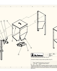 Funnel for feed components cpl FlexVey 75
